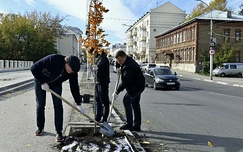 Павел Малков: Акция по озеленению проходит по всей Рязанской области