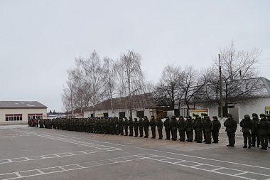 В Рязани встретили вернувшихся со спецоперации военнослужащих