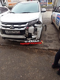 В Рязани пострадавшего в ДТП на улице Новой госпитализировали