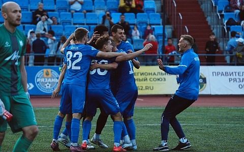 ФК «Рязань» одержал шестую победу подряд
