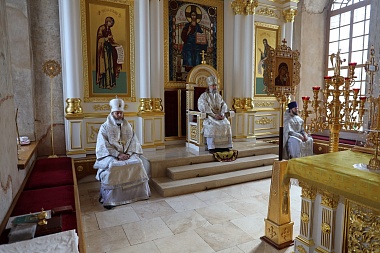 В год 400-летия обители освящен Казанский собор Вышенского монастыря