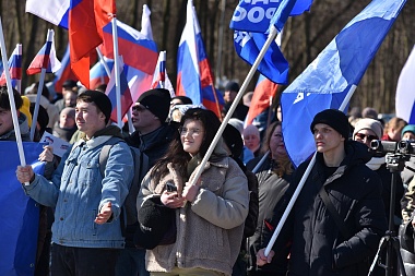 Малков поздравил рязанцев с девятой годовщиной воссоединения Крыма с Россией 