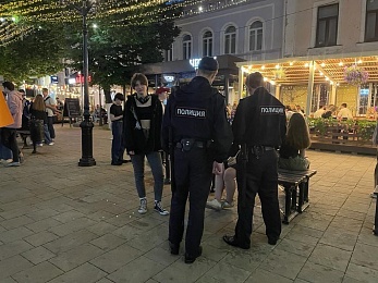 В центре Рязани заметили скопление полицейских вечером 26 мая