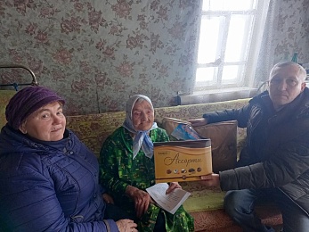 Жительница Кадомского района Анна Плонина отметила 100-летие  - 62ИНФО Жительница Кадомского района Анна Плонина отметила 100-летие