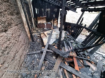 В Рязанской области за сутки потушили два пожара