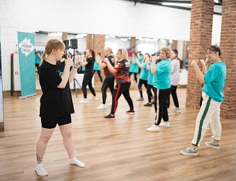 «Новые люди» и чемпионка по ММА провели в Рязани тренировку по самообороне «Бить надо первой»