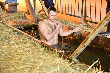 В Рязанской области встретили Крещение Господне на водоемах