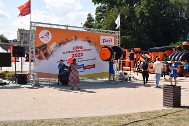 В Рязани отметили День железнодорожника