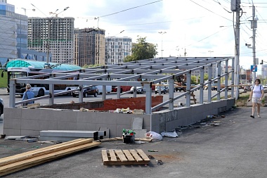 Подземный переход у торгового дома «Барс» готов на 80%