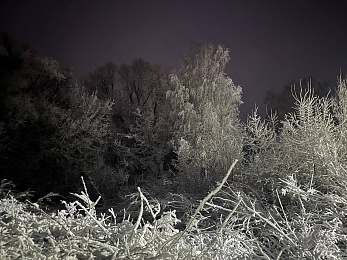 Снежное полнолуние марта сфотографировали в рязанской глубинке - 62ИНФО Снежное полнолуние марта сфотографировали в рязанской глубинке