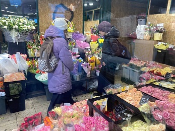 В Рязани к 8 Марта взлетели цены на цветы