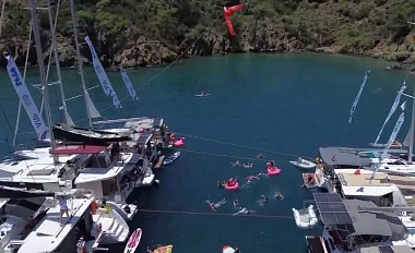 Рязанские предприниматели устроили поход на яхтах на юге Турции