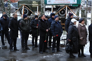 В РГАТУ открыли мемориальную доску в память о ректоре Бышове