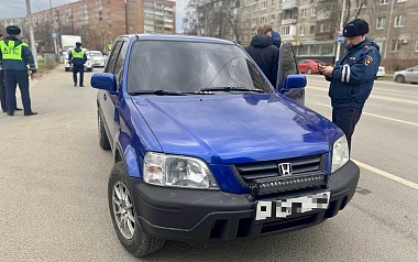 Рязанские инспекторы остановили более 120 нарушителей правил тонировки 