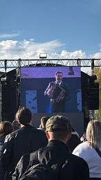 Фоторепортаж: как прошло 130-летие Сергея Есенина в Константинове - 62ИНФО Фоторепортаж: как прошло 130-летие Сергея Есенина в Константинове