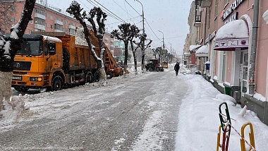 Рязанская администрация отчиталась об уборке снега в выходные
