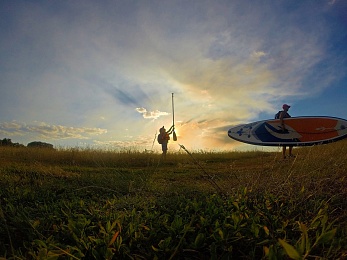 Встань и греби. Первопроходец сапсёрфинга в Рязани — о путешествиях, приключениях и красоте родной природы