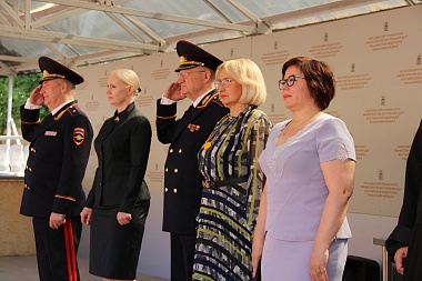 Слушатели Рязанского филиала МосУ МВД России получили лейтенантские погоны