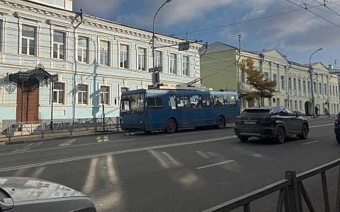 Мэрия Рязани изменила работу троллейбусов из-за аварийного отключения света
