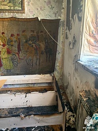 Двух человек спасли на пожаре на улице Гоголя в Рязани 