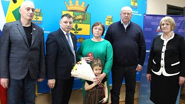 Родственникам погибших на СВО сараевцев передали их награды