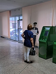 В Рязани расставили картонных полицейских