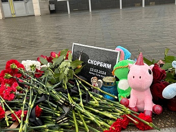 Рязанская область скорбит по жертвам теракта в "Крокусе" - 62ИНФО Рязанская область скорбит по жертвам теракта в "Крокусе"