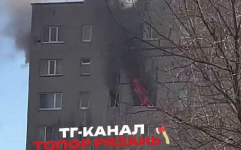 В Недостоеве произошел пожар в жилом доме