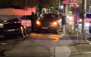 В Рязани на перекрестке улиц Свободы и Садовой произошло ДТП