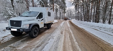 Водитель лесовоза пострадал в ДТП с «Макаром» в Кораблинском районе
