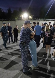 В Рязани встретили служивших на Северном Кавказе полицейских