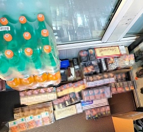 В Рязани из торговой палатки изъяли тысячу пачек нелегальных сигарет