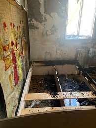 Двух человек спасли на пожаре на улице Гоголя в Рязани 