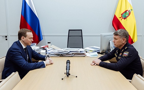 Павел Малков встретился с директором ФССП Дмитрием Аристовым