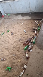 Жители рязанского Дягилева назвали надземных переход «пристанищем» для маргиналов 