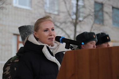 В Рязани встретили вернувшихся со спецоперации военнослужащих