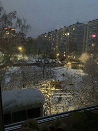 Рязанцы делятся фото первого снегопада в городе и в лесу