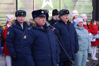 В Рязани встретили поезд «Сила в правде»