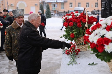 В Рязани прошла памятная церемония в честь Дня воинской славы
