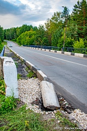Касимовца обеспокоило состояние одного из местных мостов
