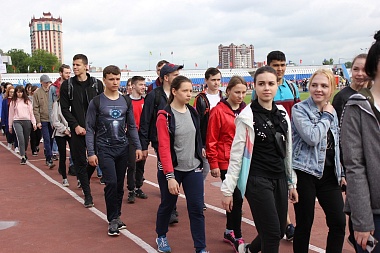 Путь к успеху. В Рязани прошёл День здоровья и спорта 