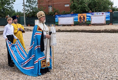 Под Рязанью заложен храм в честь святых Александра Пересвета и Андрея Осляби 
