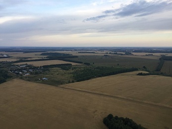 Фоторепортаж: пилоты «Неба России» пролетели на воздушных шарах над Рязанской областью - 62ИНФО Фоторепортаж: пилоты «Неба России» пролетели на воздушных шарах над Рязанской областью