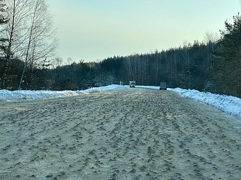 В Клепиковском районе Рязанской области появилась «дорога-ёжик»
