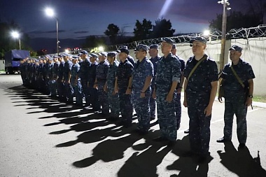 В Рязани встретили служивших на Северном Кавказе полицейских