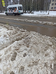Рязанцы массово жалуются на нечищеные дороги и тротуары