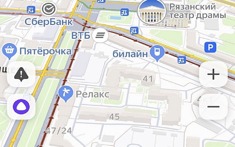 Рязань вновь встала в девятибалльных пробках