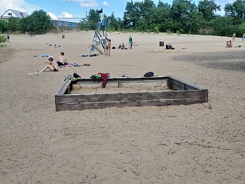 В Рязани проинспектировали пляж на Борковском карьере