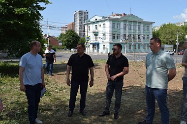 Сквер на пересечении улиц Маяковского и Свободы появится в Рязани в 2026 году