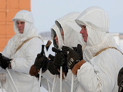 Во время рекордного лыжного перехода десантники сделают шесть остановок в Рязанской области 